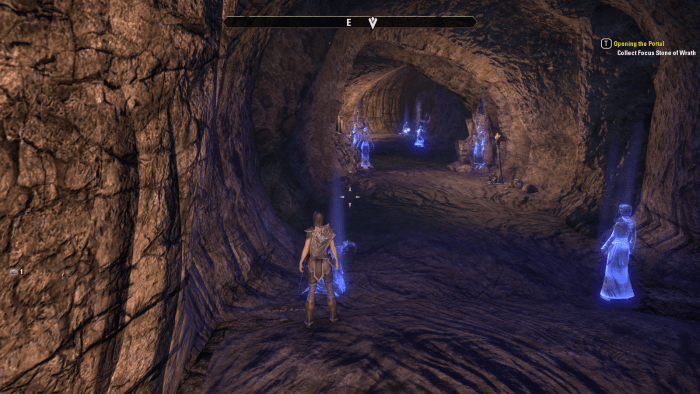 Solving a strange, spiritual puzzle during a trial while Opening the Portal in The Elder Scrolls Online.