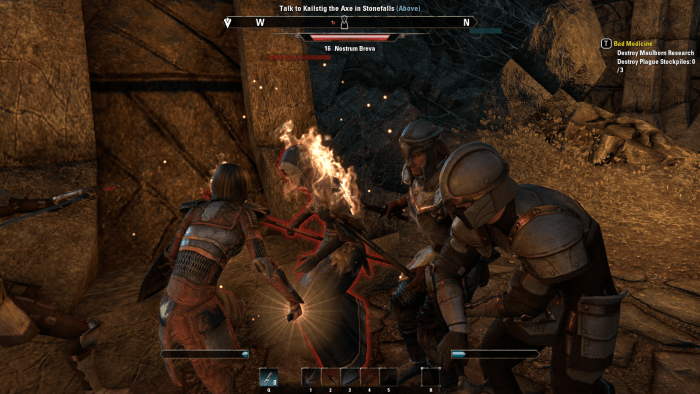 Taking on Nostrum Breva, the sick mastermind behind the events of Mad Medicine in "The Elder Scrolls Online."