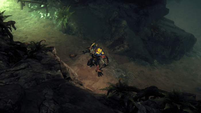 Zaar hunts the Underground of Broken Spear Pass while searching for Kiri Malfagon. (He's about a hundred feet from her at this point.)