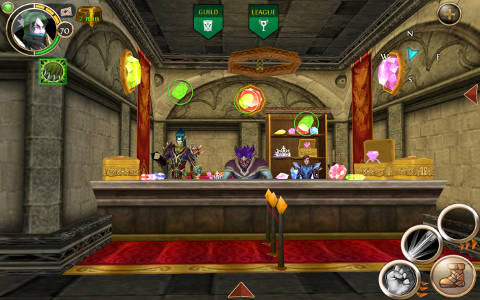 Gem Sellers in Greenmont, "Order and Chaos Online"