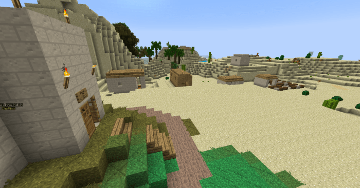 The types of buildings used by each town varies depending on its parent culture, the town's wealth, and how much effort the town has spent on construction.