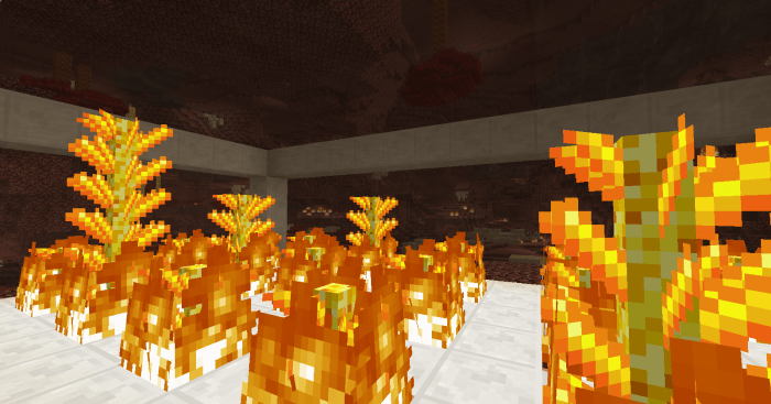 Blazing Cactoids can be cut down and the parts smelted, and then those pieces can be rebuilt into blaze rods.
