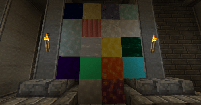 Fluid displays will accept almost all types of liquids, and can be right-clicked to toggle movement on and off.