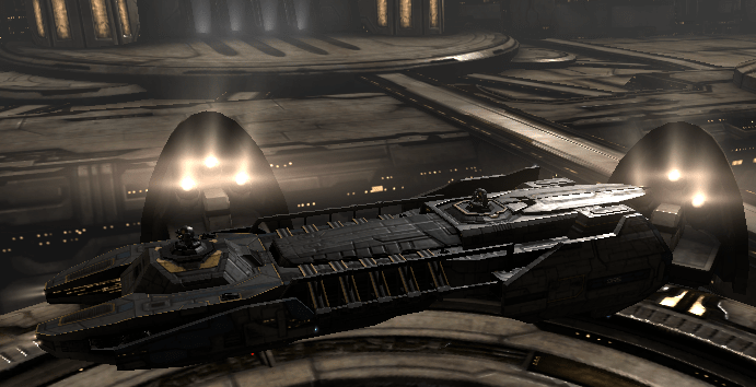 The Retriever. It used to be an effective mining vessel but sadly no more.
