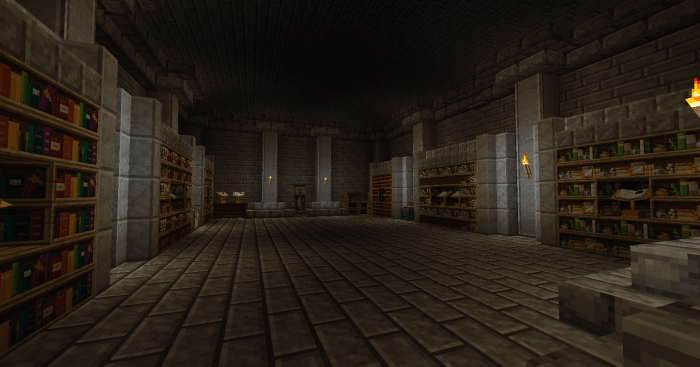 Mystcraft does not have to take up as much space as most mods, but with how good it looks and how many useful worlds can be created, it can prove worth it to make a nexus of some kind.