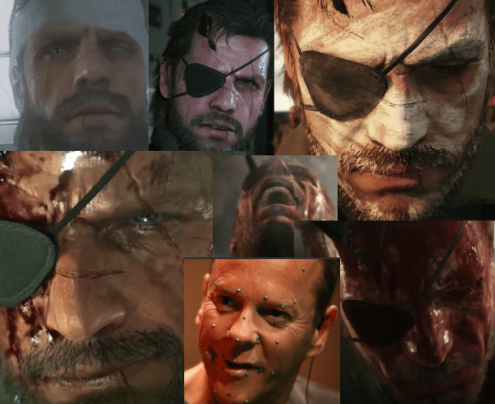 Kiefer using facial capture tech to help Snake express the gamma of emotions in Metal Gear Solid V: The Phantom Pain