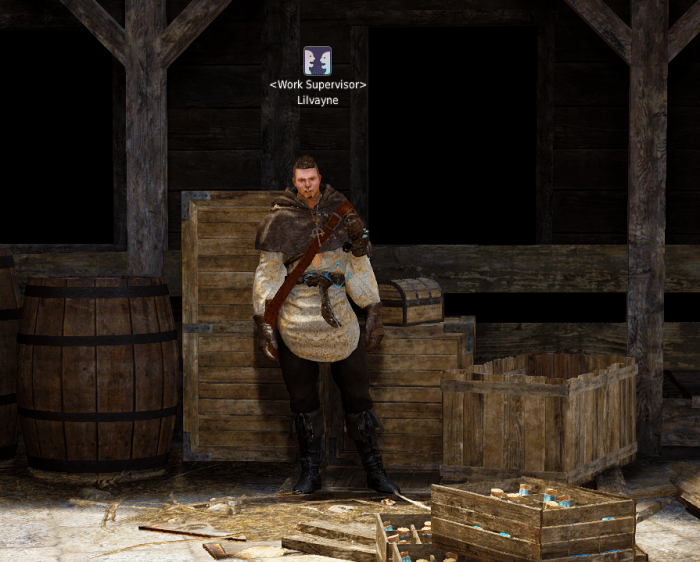 This is the work supervisor in Calpheon. There is a work supervisor located in every major town.