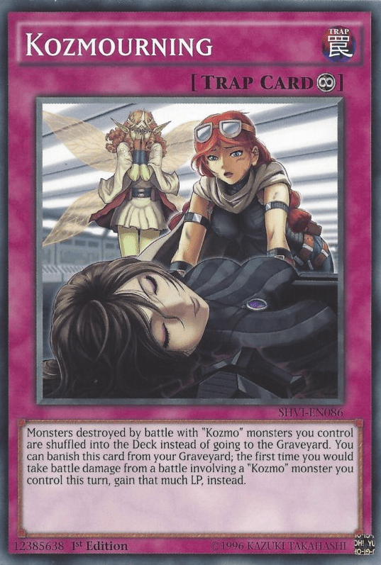 So... what's the story here? Was Kozmoll Dark Lady her mom, or twin sister, or long lost friend or something? We really need a backstory on this.