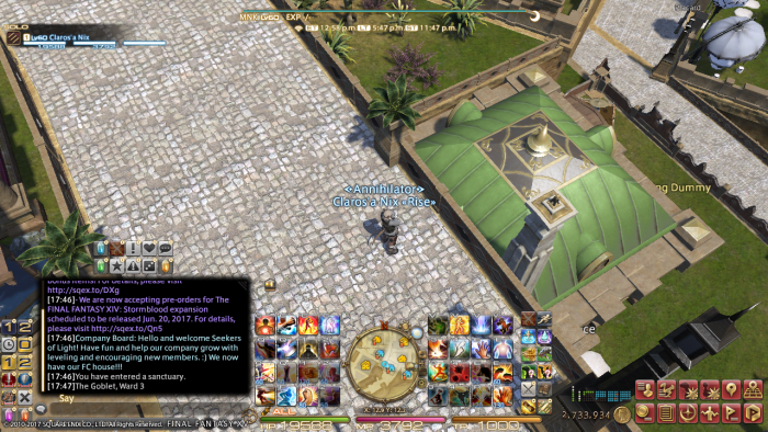 You know you've been playing too much Final Fantasy XIV when your HUD layout looks like this. Wait... What were we talking about again?