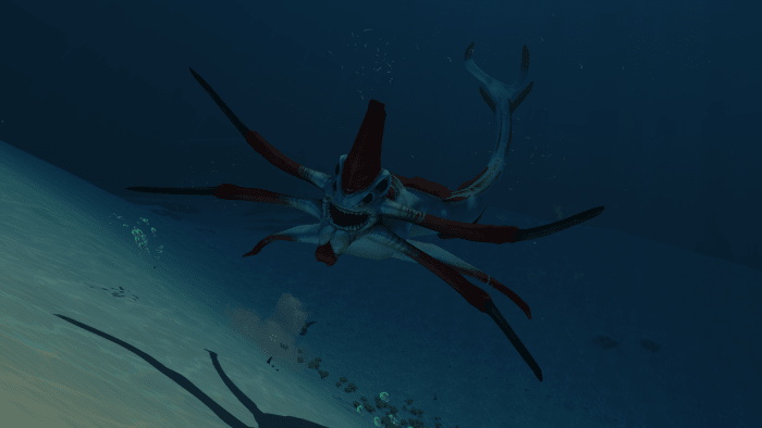 subnautica reaper leviathan attacking seamoth subnautica reaper leviathan attacking seamoth
