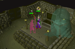 The Barrows Minigame: A very good consistent money maker which can be done with fairly average stats.