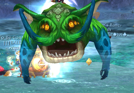 Abyssal Lord is the second world boss in the end-game 3 part boss series.