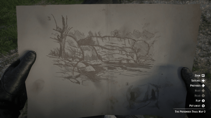 Fun fact everybody; this was the last waterfall I checked when I went hunting all over the map for this treasure the first time. Yep it was just one of those things.