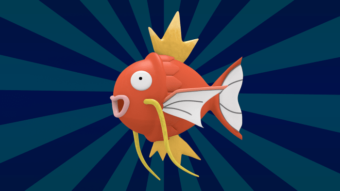 Magikarp is a water-type fish Pokemon. The best nicknames for this critter are those that are full of puns and fishiness.