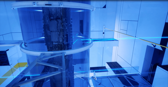 gridNodes are a fun plat-forming challenge that see players climb a server tower. There are a total of four in the game that reward players by allowing Faith to fast travel between safe houses within that district.