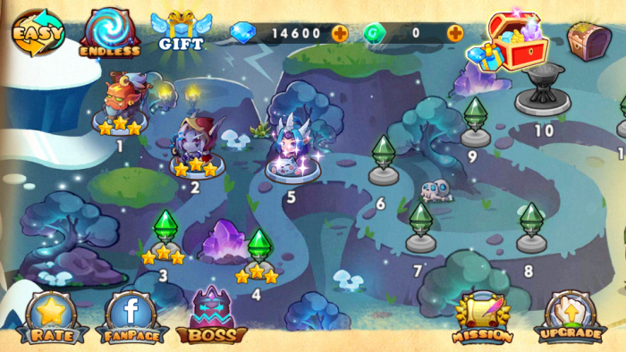 You will have to pass each level to get to the next level. Level 1, 2 and 5 will unlock the legendary heroes Yurnero, Traxex, and Mirana.