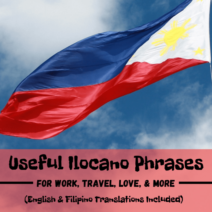 Here are some basic phrases in Ilocano that you can use while traveling, working, dining, or simply trying to pick up the dialect.