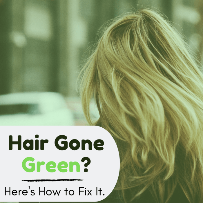Whether it's a dye job gone wrong or one too many trips to the pool, accidental green hair is no fun! Luckily, it isn't too hard to get rid of.