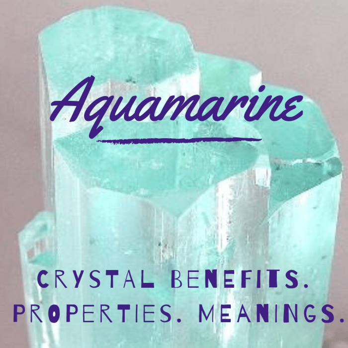 aquamarine healing properties