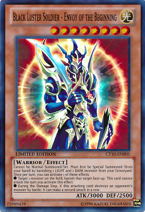 The myths are true about this guy's cruel irony. He calls himself the Envoy of the Beginning, yet he always seems to come right before your lifepoints hit zero.