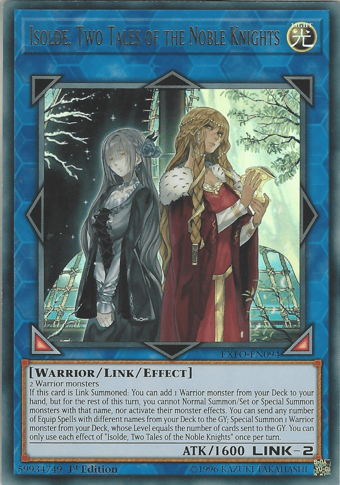 The woman on the right looks suspicious and vicious, while the one on the left looks sad and solemn. In these "noble knights'" quest for chalices, divine right, and endless equip cards, where do the women stand?