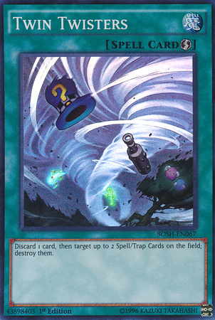 I can understand it destroying traps, but a tornado that can destroy magic?! Better steer clear of these storms. There's something strange going on in those winds...