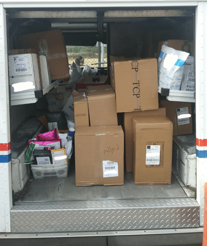Your job as a City Carrier Assistant, should you choose to accept it, is to make these fat stacks disappear. Don't overthink it.