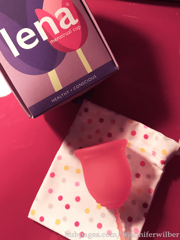 Reusable menstrual products, including the Lena cup, other silicone menstrual cups, and cloth pads, may reduce period pain for some women.
