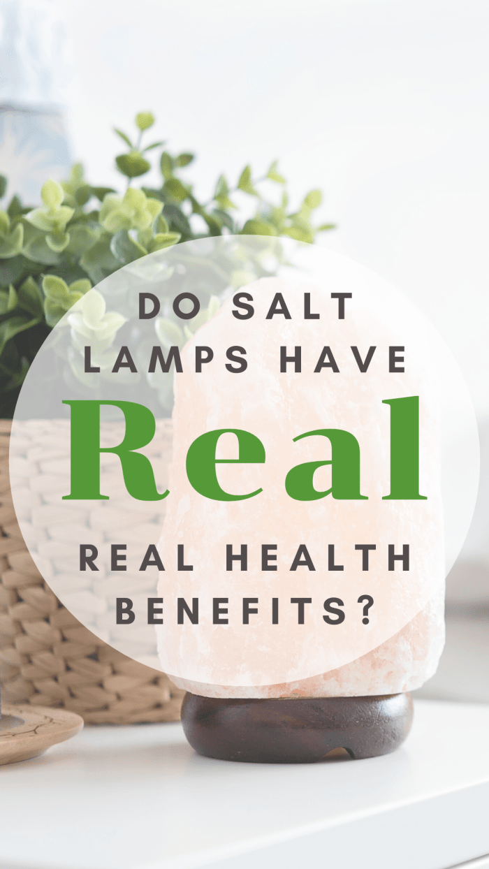 The typical claim is that the negative ions released by the salt lamp support your body’s natural ability to ward off disease. However, unless your lamp is blazing like the ever-loving sun it’s probably not releasing enough negative i