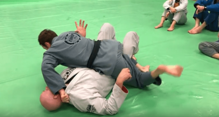 Few ways to keep your partner flat on their back work better than a classic crossface from half guard.