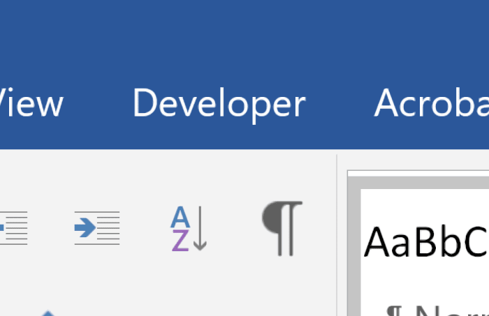 Generally, most people using Microsoft Word do not have access to the developer tab. It's likely they don’t even know it exists nor understand the functions that are hidden behind it. Unlocking these features could advance users' skills.