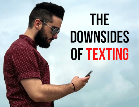 Texting continues to be a very popular form of communication, read on to find out about the negatives...