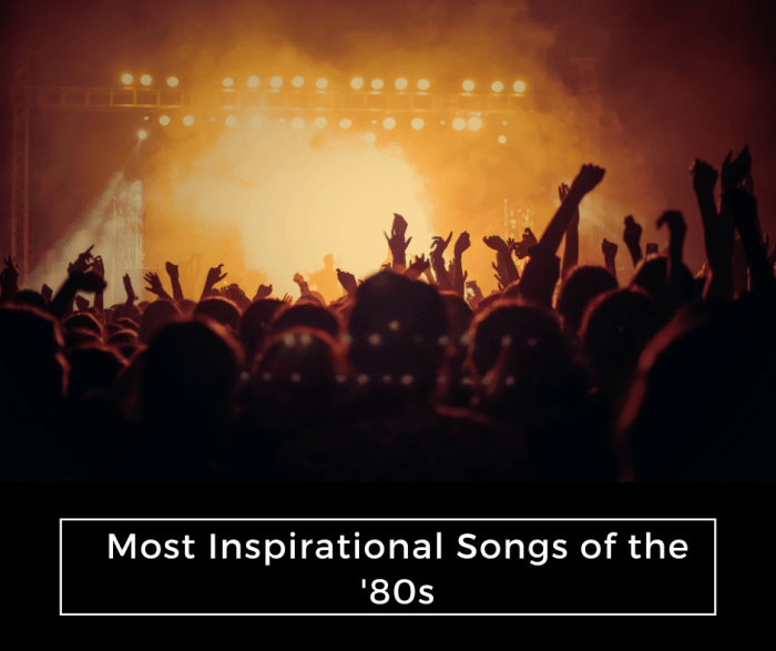 Top 10 Most Inspirational Songs Of The '80s - Spinditty - Music