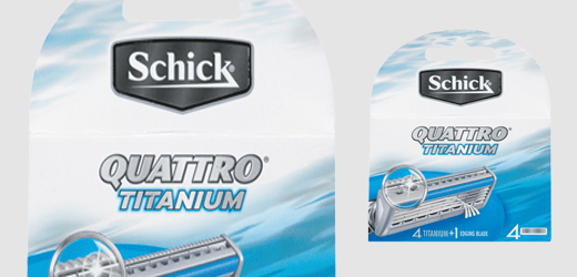 Schick Quattro Titanium