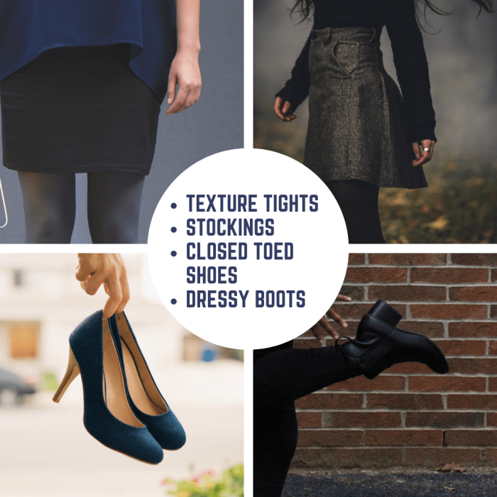 Closed toed shoes are most appropriate, but you must also consider what type of weather you will be in.