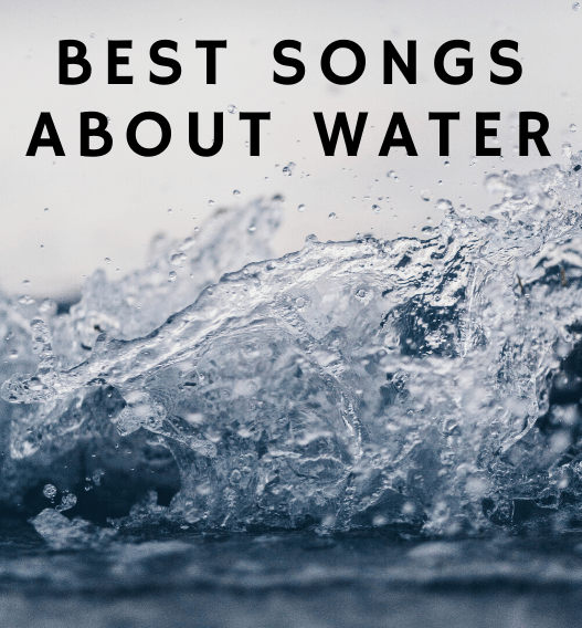 Water has been used as a metaphor for thousands of years. These songs use this metaphoric image perfectly.