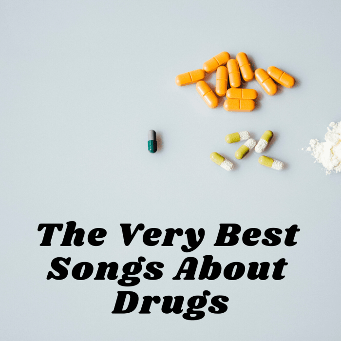 These famous songs cover both the fun and the horrifying aspects of drug use. See if your favorite made the list.