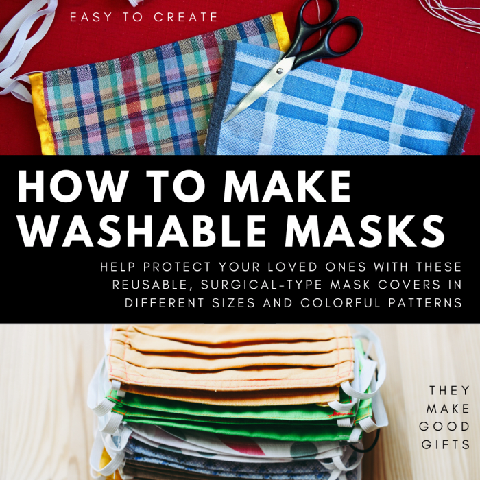 This article will show you how to sew your own washable, surgical-type masks to help protect your loved ones and slow the spread of COVID-19.