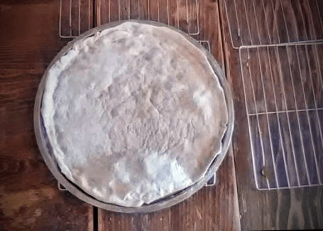 Cool crusts on racks a few minutes. You may begin adding toppings, beginning with tomato sauce, almost immediately…but it is wise to allow some steam to escape first.
