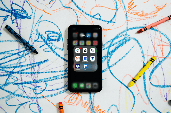 Keeping your phone tucked away during an assignment shows that the child is your number one priority