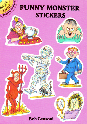Stickers generate marvelous ideas for writing. Just imagine how creative the children will get will these spooky ones!