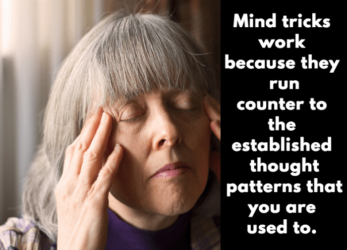 The narratives we create in our heads are not the same as the formulation of the unconscious mind. Our sense of reality is split and can be easily manipulated.