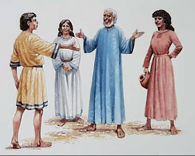 Contrary to what will be future procedures, God allows Jacob to marry two sisters, Rachel and Leah.