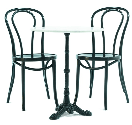 Michael Thonet's bentwood furniture design - Features wood bent into stylish shapes using boiling liquids or steam.