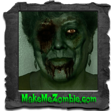 The author gets transformed into a zombie. Actually, this is just how I look when I haven't had my morning coffee yet.