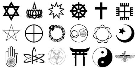 meios de variedades-religiosas-símbolos