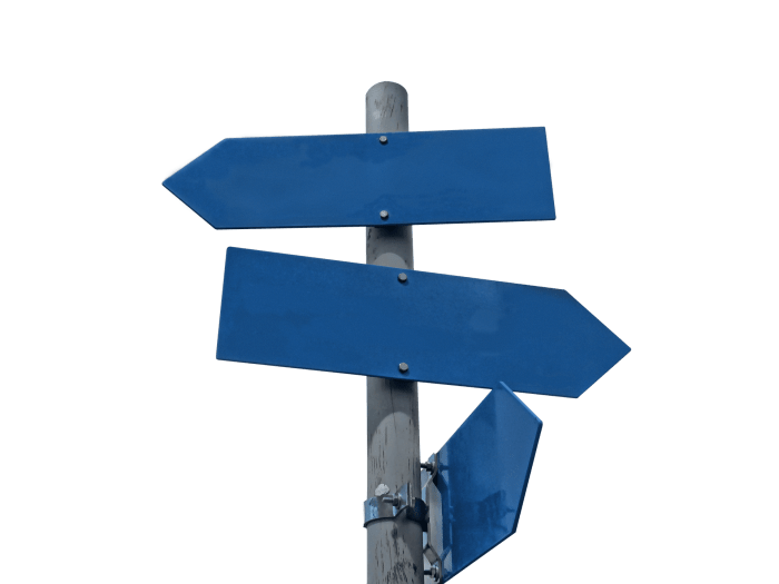 Signposting is critical in any good debate. Without it, you might just find that your audience gets lost.