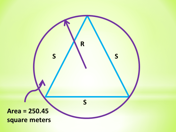 Calculator Techniques For Circles And Triangles In Plane Geometry Owlcation