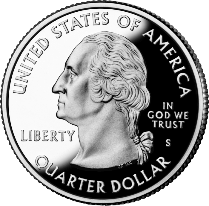 U. S. Mint - Image of George Washington - 2004 Proof Coin