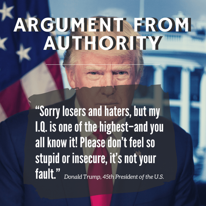  Argument von Autorität